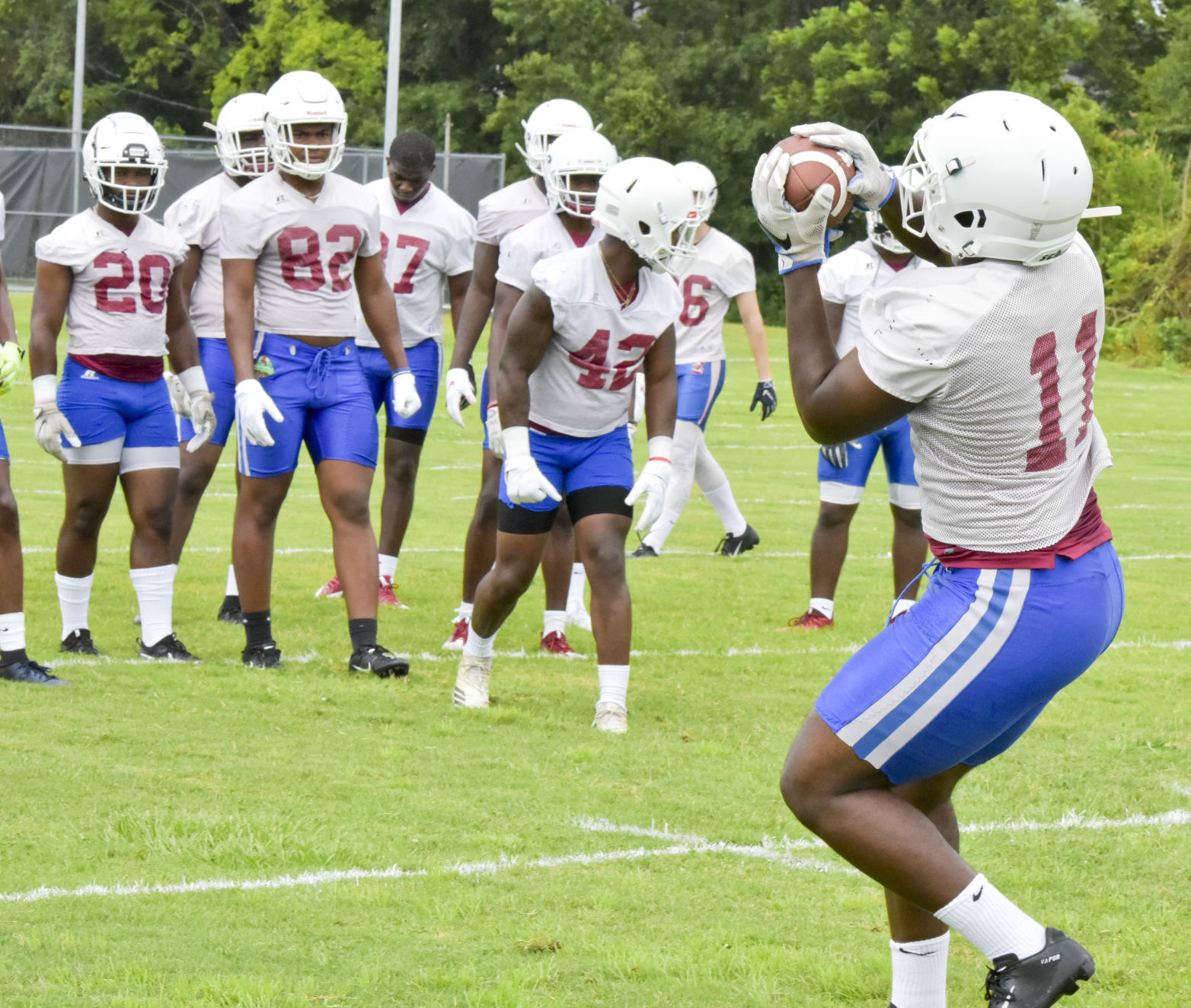 S.C. State holds first practice